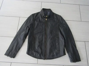 Massimo Dutti Herren Leder Jacke Gr.S Dunkelblau. - Bild 1 von 9