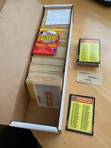 1985 DONRUSS BASEBALL COMPLETE SET WITH COMPLETE HI LITES SET AND 5 WRAPPERS - Picture 1 of 14
