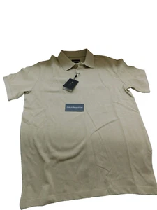 Massimo Dutti Poloshirt Beige Herren Gr S - Bild 1 von 2