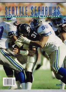 1993 NFL Seattle Seahawks Yearbook Football - Picture 1 of 2