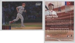 2020 Topps Stadium Club Chrome Mike Trout #1