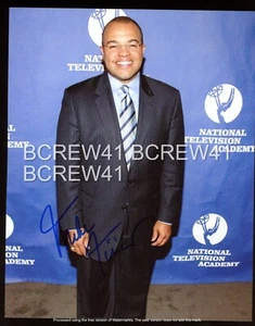 Mike Tirico signed 8x10 Foto Autogramm AUTO AUTHENTIC NFL Ansager ESPN - Bild 1 von 1