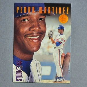 1996 Leaf Studio #92 Pedro Martinez BRONZE PRESS PROOF SP, #/2000, Rare Expos - Picture 1 of 2