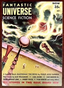 Fantastic Universe SF Pulp V1 N6, Philip K Dick Philip Jose Farmer, Grade 6.0 VG - Imagen 1 de 10