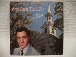 ELVIS PRESLEY HOW GREAT THOU ART VINYL LP RECORD 1967 - Bild 1 von 3