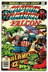 Capitán América 203 en muy buen estado + 8,5 Marvel 1976 - Imagen 1 de 3