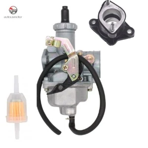 For Honda XR100R XL125S XR200 TRX250EX CM200T Carburetor and Intake Manifold - Picture 1 of 6