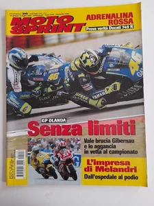 Valentino Rossi Moto Sprint n.26 anno 2004 Senza limiti Vale brucia Gibernau - Picture 1 of 3