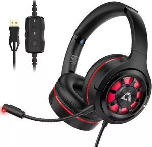 "1MII" *ANKBIT*USB WIRED GAMING HEADSET - Picture 1 of 8