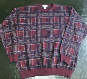 NORDSTROM TRICOTS ST RAPHAEL COLLECTION MENS PURE NEW WOOL SWEATER MEN’S XXL - Picture 1 of 7