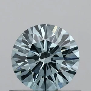 .58 Ct IGI Certified Intense Green Blue Diamond Loose CVD Round VS 1 Clarity - Picture 1 of 2