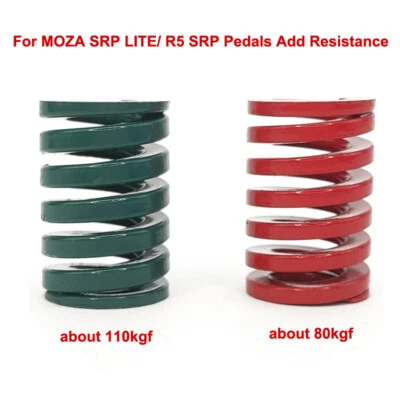 2x Spring Mod Kits for MOZA SRP LITE/ R5 SRP Pedals Modification Add Resistance - Image 1 of 4