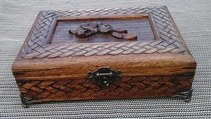 hand made Tasmanian oak  jewellery box  - Picture 1 of 12