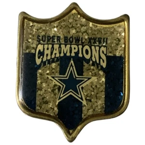 Vintage NFL Dallas Cowboys Super Bowl XXVII Champions Souvenir Pin - Picture 1 of 2