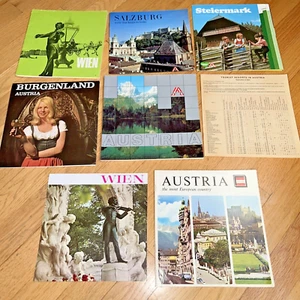 8 - AUSTRIA TOURIST Books 1970's / 80's - Vienna / Steiermark / Burgenland / ++ - Picture 1 of 21