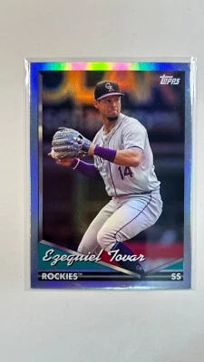 2024 Topps Archives Ezequiel Tovar #225 Rainbow Foilboard /199 Colorado Rockies - Image 1 of 2