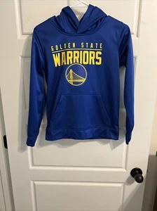 Adidas Golden State Warriors Hoodie Jungen Gr. M blau Kapuze gesticktes Logo - Bild 1 von 2