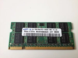RAM 2GB DDR2 PC2-6400S 800MHz 800 PORTATILE 2 GB SODIMM 200 PIN LAPTOP MEMORIA - Foto 1 di 1