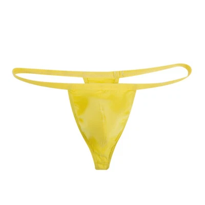 Men Sexy G-string Briefs Thong Bikini Underwear T Back Pouch Panties Swimwear - Image 1 of 4