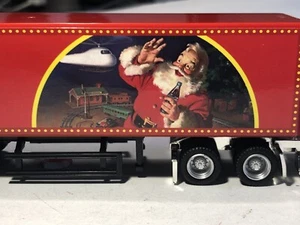 HUGE 9" Kenworth W9000 Xmas Christmas Cola Truck Edocar Diecast 1/87 Mint Loose - Picture 1 of 9