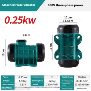 Attached Plate Vibrator Cement Concrete Vibrator Plate Vibrator Vibrator - Bild 1 von 21