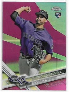 2017 Topps cromado rosa refractor #137 Antonio Senzatela casi nuevo-nuevo Motor Rockies - Imagen 1 de 2