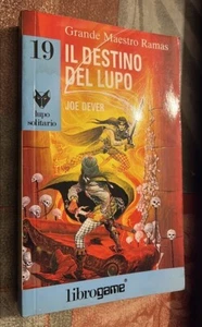 Librogame IL DESTINO DEL LUPO n.19 Lupo solitario 4°RISTAMPA 1998 Joe Dever - Foto 1 di 1