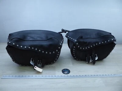 Honda Shadow Aero VT1100 1998 H1691-1. Bolsas y soportes de cuero OEM Foto 1 de 4