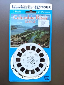 3D VIEW MASTER COLUMBIA RIVER SCHLUCHT 1990 VERSIEGELT BRANDNEU - Bild 1 von 2