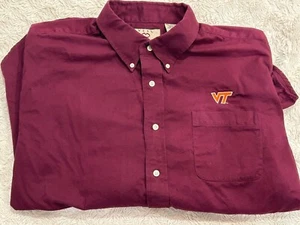 Herren XXL Virginia Tech Button Down Vesi Sportswear, Farbe wählbar - Bild 1 von 11