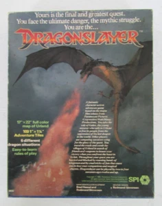 1981 SPI Simulations Publications Inc Dragonslayer- Boxed w/ Tray - Picture 1 of 15