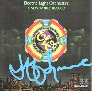 The "A New World Record" CD signed by Jeff Lynne - Bild 1 von 2