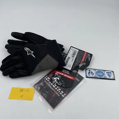 Shore 摩托车手套黑色 X 大号 Alpinestars 3566318-10-XXL — 第 1/4 张图片