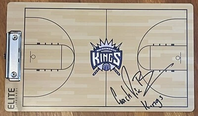 Mike Brown Signed Autographed Coaches Clipboard JSA COA Sacramento Kings - Image 1 of 3