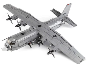 AC130 Aerial Gunboat Building Blocks Set Military Army Model Plane 1713pcs USA - Picture 1 of 6
