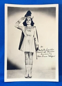 SYBIL TRENT DRUM MAJOR B&W Photo March of Games Radio Show CBS Radio 1930's - Picture 1 of 5
