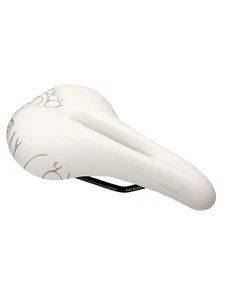 Terry Women's Butterfly Cromoly Bike Seat, Comfortable Center Cutaway (WHITE) - Picture 1 of 4