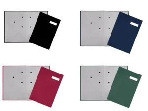 Unterschriftsmappe PAGNA A4  20 Fächer Graukarton Leineneinband versch. Farben - Bild 1 von 8