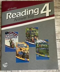 Reading 4 Answer key Abeka - Homeschool Reading Curriculum - Picture 1 of 3