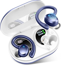 Wireless Earbuds, Wireless Headphones with HD Mic, Hi-Fi Stereo Noise Canceling 