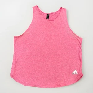 ADIDAS Racer Back Sport Tank Top Pink Size Medium Women’s Workout - Picture 1 of 6