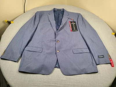 Chaqueta Blazer CHAPS Para Hombres 52R Cardinal Performance Series Abrigo Deportivo Traje NUEVO Foto 1 de 4
