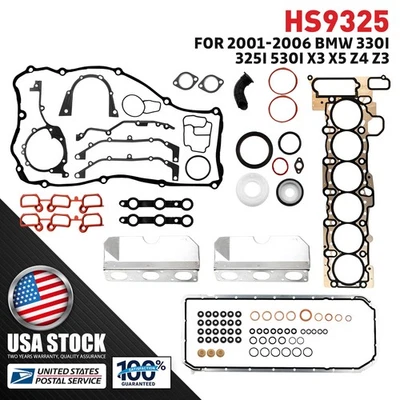 Premium Full Head Gasket Set Fit For 2004-2006 BMW X3 X5 2.5L 3.0L Replacement - Image 1 of 4