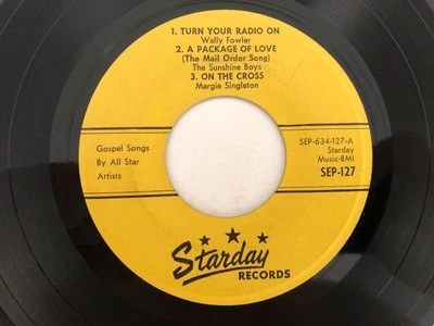 Rockabilly Gospel 45 MARGIE SINGLETON On The Cross STARDAY hear - Image 1 of 2