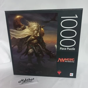 Magic the Gathering Ajani Goldmane 1000 pc. Jigsaw puzzle 27"x20" NEW - Picture 1 of 3