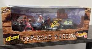 Hot Wheels - Exclusive Off-Road Racing Set (4 Vehicles) #3306/3307 )) 1 - Picture 1 of 6