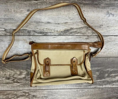 Винтажная Ghurka Marley Hodgson No 8 «Курьер» сумка-планшет сделано в Коннектикуте - Изображение 1 из 4