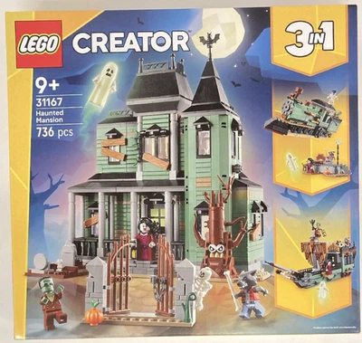Lego 31167 Haunted Mansion 3 in 1 Creator 736 pcs for ages 9+ New in Box - Image 1 of 2