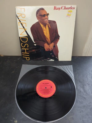 Ray Charles Friendship Vinyl Media VG+/Sleeve VG+ Shrink 1984 - Image 1 of 4