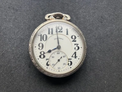 Illinois Bunn Special 16s 23 Jewel Railroad Garde Pocket Watch - Image 1 of 4